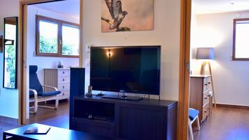 Televisio, DVD-soitin, stereot