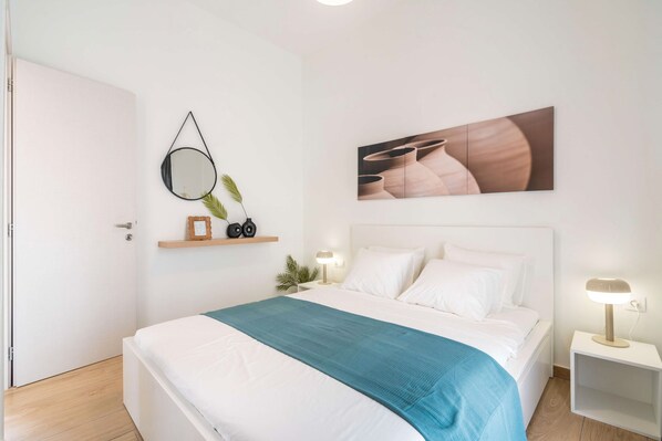 1 bedroom, iron/ironing board, free WiFi, bed sheets