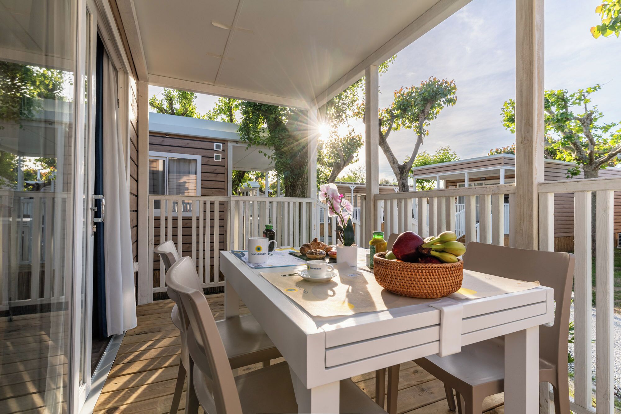 Casa móvil Deluxe | Terraza o patio