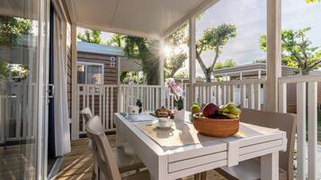 Casa móvil Deluxe | Terraza o patio