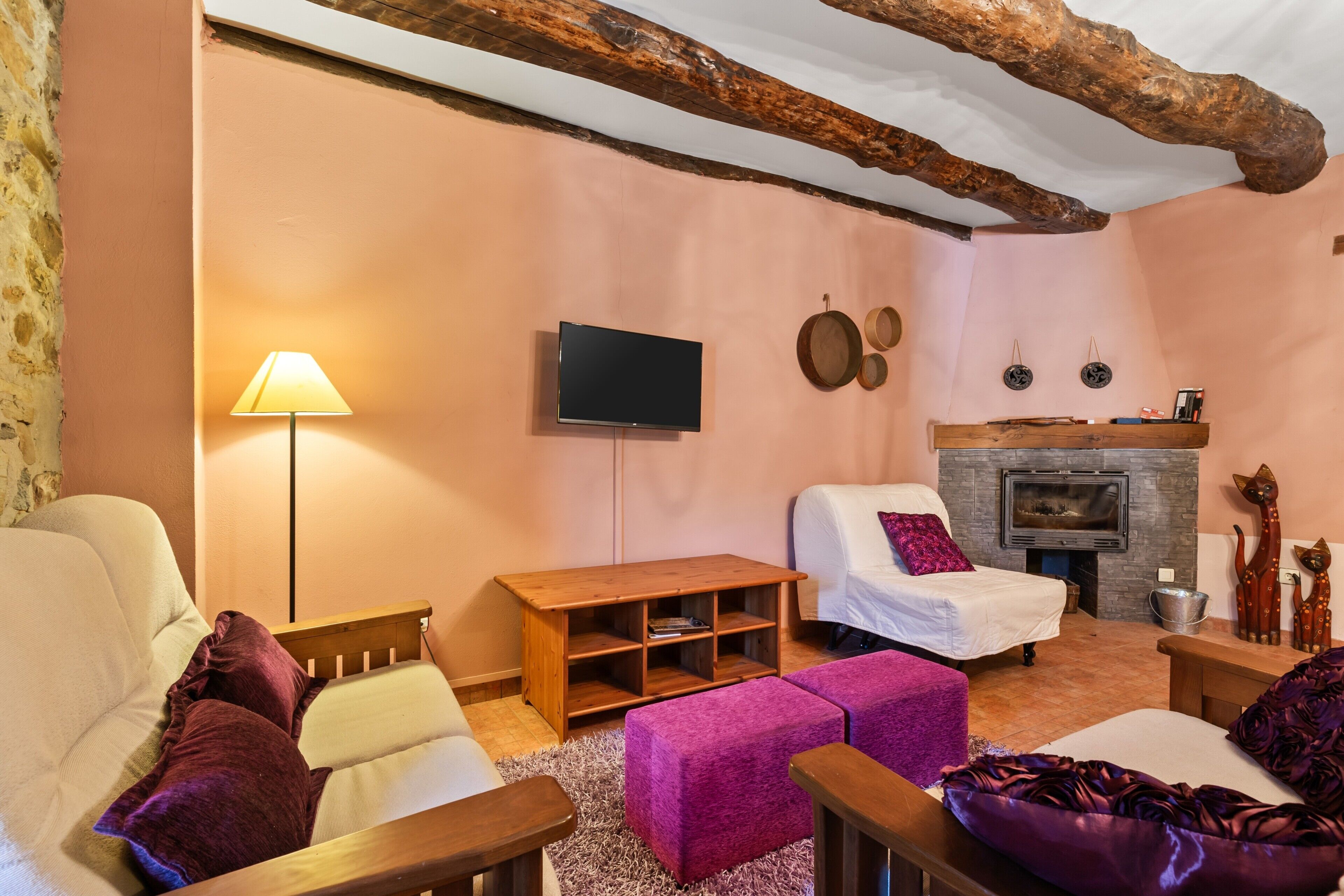 Televisor i llar de foc 