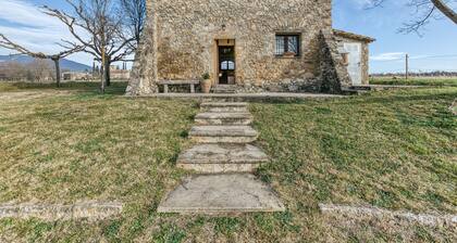 Maison de campagne "Cal Tort" avec vue sur la montagne, piscine privée et Wi-Fi