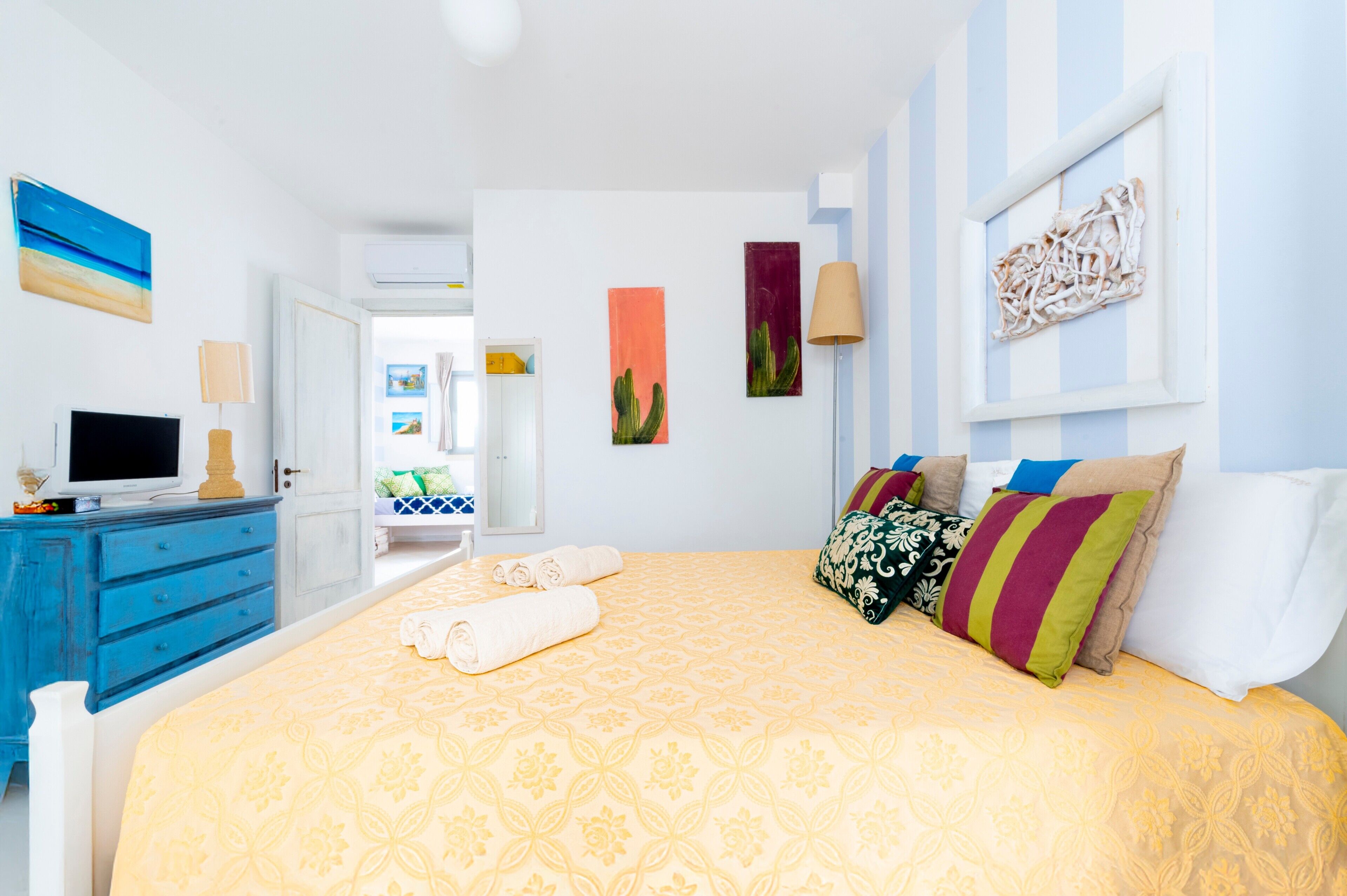 1 makuuhuone, silitysrauta/-lauta, ilmainen Wi-Fi, vuodevaatteet