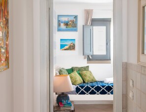 1 bedroom, iron/ironing board, free WiFi, bed sheets - Holiday Home 'Le Terrazze Otranto 1' with Shared Terrace, Wi-Fi and Air Conditioning (Otranto)