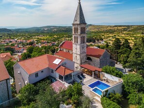 Exterior - Luxury Villa David with private boat, heated pool, whirlpool and sauna (Nerežišća)