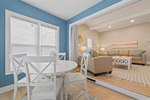 TV - Charming 2BR | Pet-Friendly + Walk to Downtown (Bellaire)