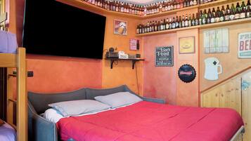 1 bedroom, iron/ironing board, free WiFi, bed sheets