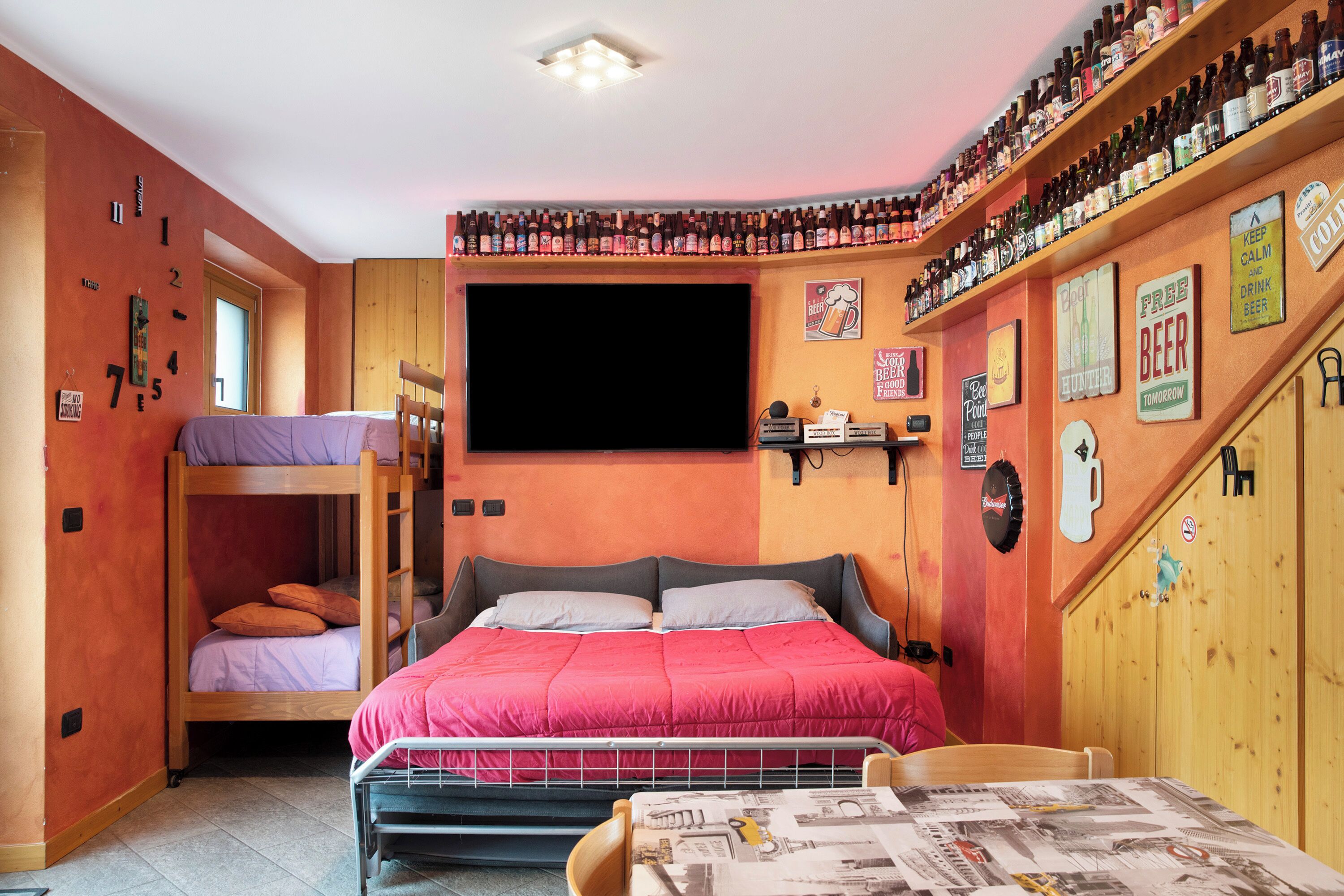 1 Schlafzimmer, Bügeleisen/Bügelbrett, kostenloses WLAN, Bettwäsche