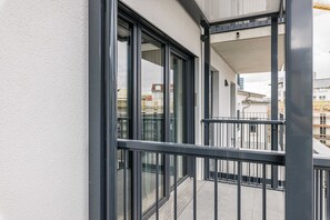 Exterior detail - Arbio I Yuma Studio S with balcony Leipzig Hauptbahnhof (Leipzig)