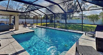 3BD/2BA Home w. Private Pool, Fire Pit, Outdoor Lounge + More