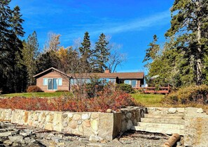 Exterior - Oceanfront Cottage w/ Private Beach & Stunning Views (Hancock)