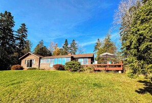 Exterior - Oceanfront Cottage w/ Private Beach & Stunning Views (Hancock)