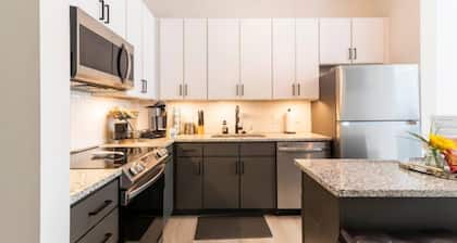 Luxury Apartment Uptonw Wi-Fi Gym 233