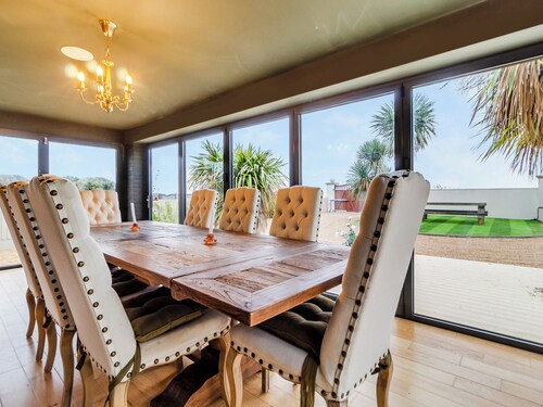 Beautiful beach front property close to amenities.