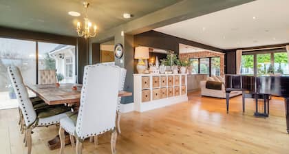 Beautiful beach front property close to amenities.
