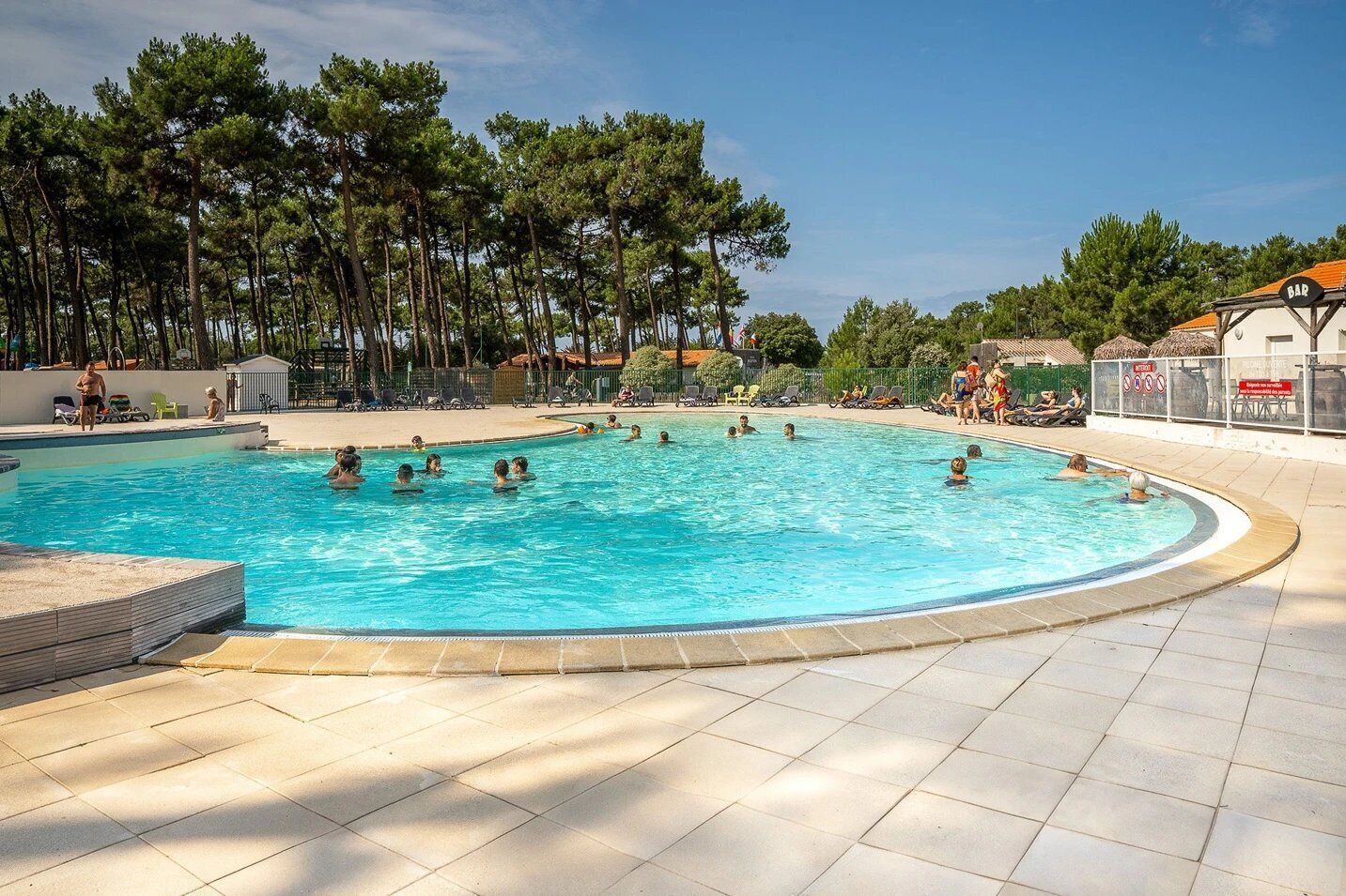 Piscine chauffée
