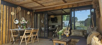 Chalet 3 étoiles - Piscine  - ccafgfa