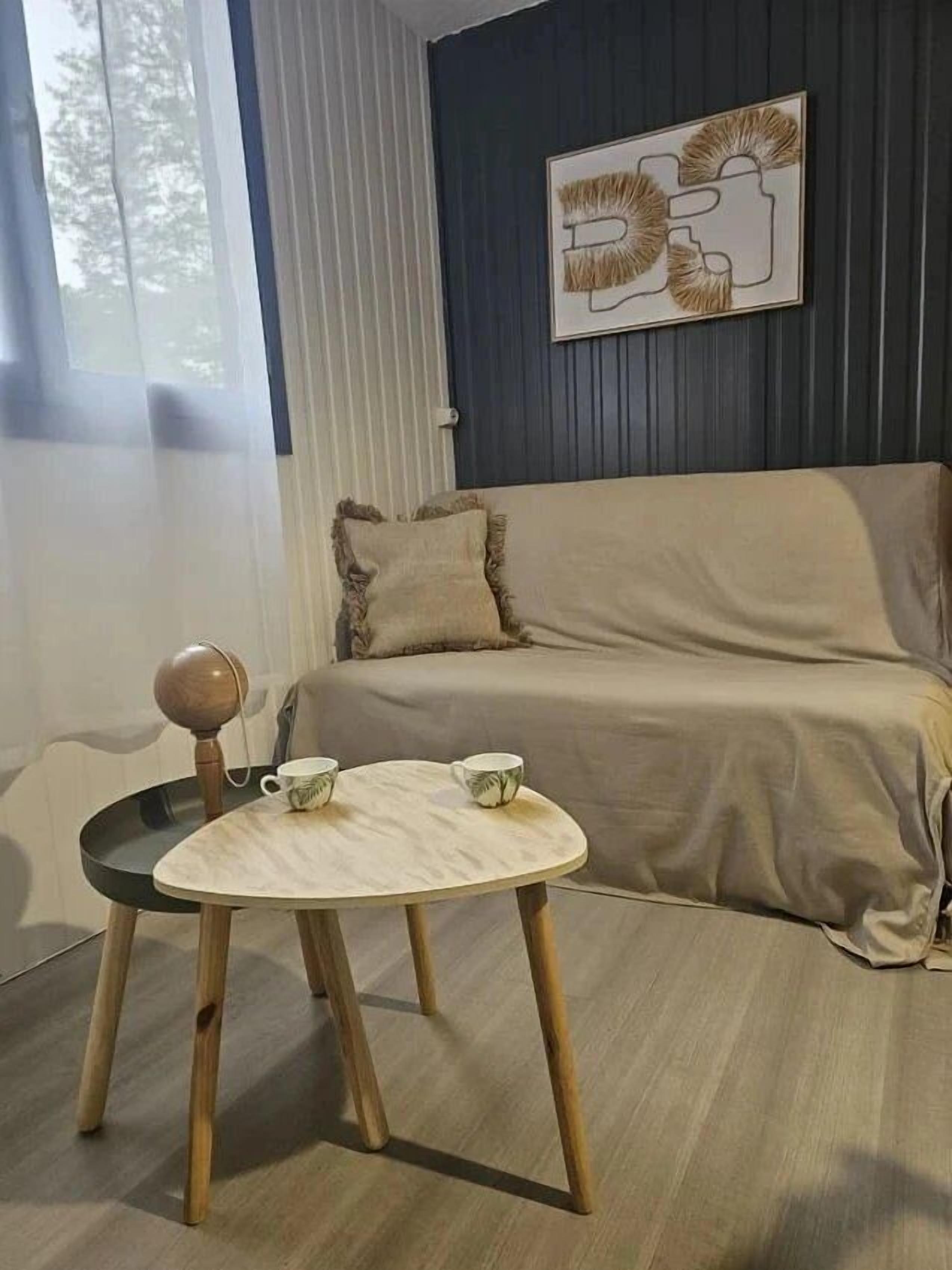 Télévision, table de tennis de table