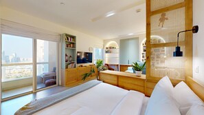 1 Schlafzimmer, Bügeleisen/Bügelbrett, kostenloses WLAN, Bettwäsche