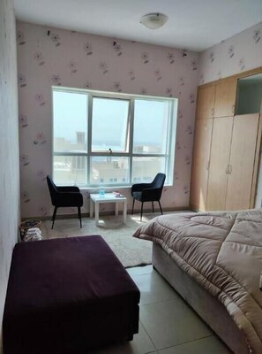 1 Schlafzimmer, Bügeleisen/Bügelbrett, WLAN