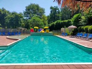 Pool - Camping 4 étoiles - Piscine  - ccaffie (Carennac)