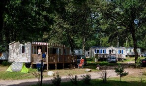 Exterior - Camping 4 étoiles - Piscine  - ccaffie (Carennac)