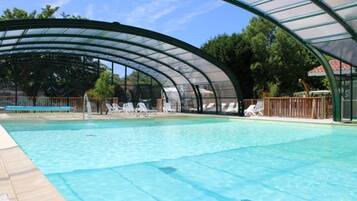 Indoor pool, a heated pool