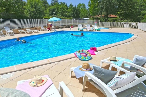 Indoor pool, a heated pool