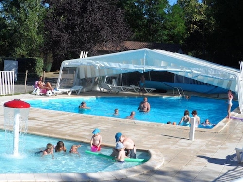 ZEcamping 3* 1km plage pataugeoire club enfant locatif TV 35m2 6 pers