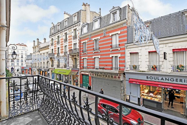 Studio Supérieur, balcon | Coin séjour