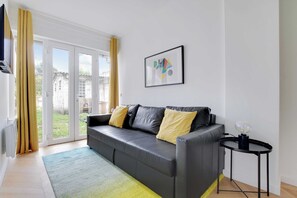 Superior-Apartment, Veranda | Wohnbereich