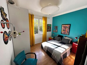 4 bedrooms, iron/ironing board, WiFi, bed sheets - VILLA super CANNES/ VALLAURIS (Vallauris)