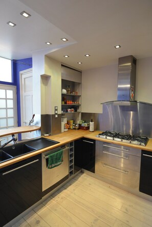 Private kitchen - Charming apartment 100m2 (Lille)