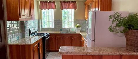 Microwave, oven, stovetop