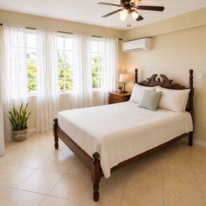 1 slaapkamer, een strijkplank/strijkijzer, wifi, beddengoed