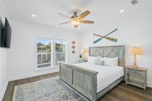 House, 5 Bedrooms, Partial Sea View | 5 bedrooms, laptop workspace, iron/ironing board, free WiFi - Beach House - Riviera Retreat by PHG (Panama City Beach)