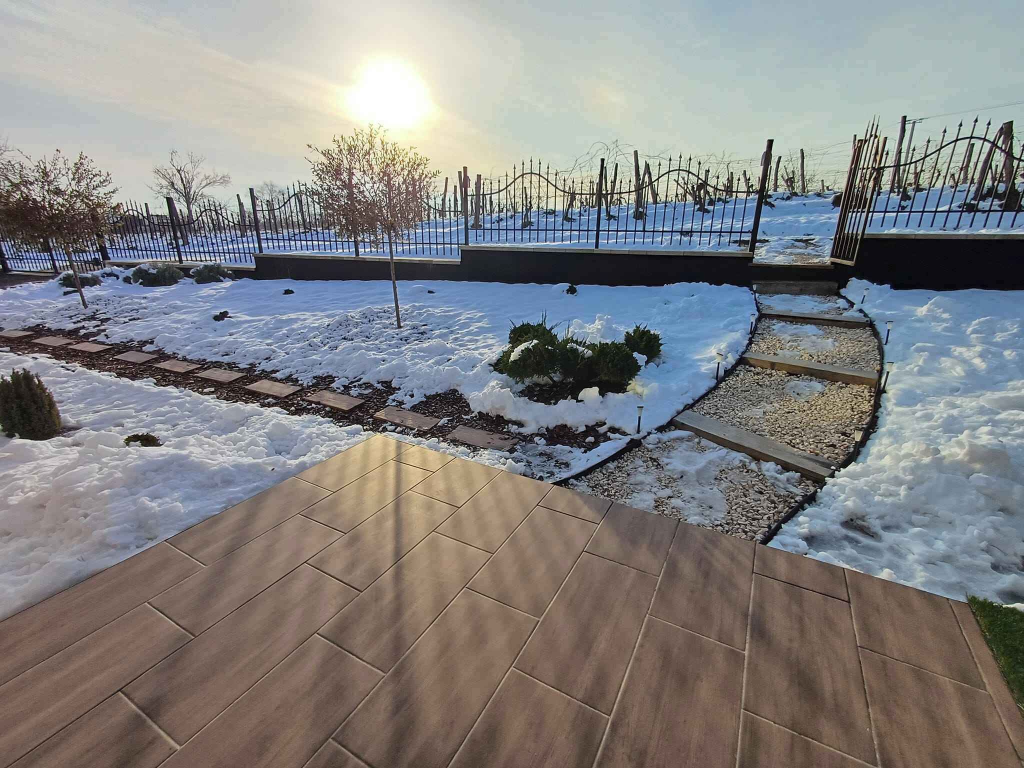 Enceinte de l’hébergement