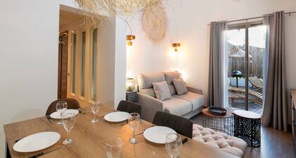 Private Garden La Cabane Bambou, Mandara Beach