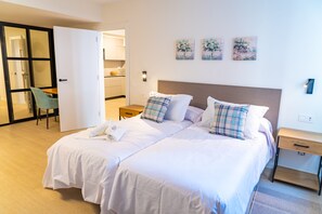2 habitaciones, tabla de planchar con plancha y wifi gratis 