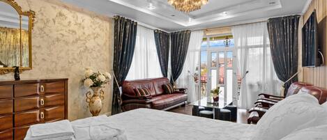 5 عدّة غرف نوم ومكتب ومكواة/لوح كي وواي فاي