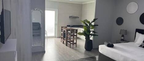 1 soveværelse, strygejern/strygebræt, Wi-Fi, sengetøj