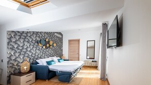 로맨틱 아파트, 앙스위트, 산 전망 (En Bord de Plage) | 라운지