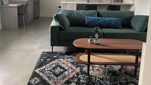 Living area - Designer Apt min. from Wynwood & Design District! (Miami)