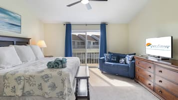 2 slaapkamers, een strijkplank/strijkijzer, wifi, beddengoed