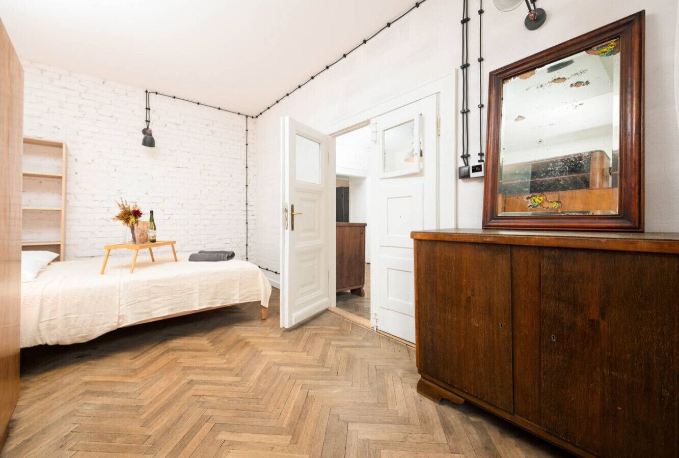 1 sovrum, strykjärn/strykbräda, gratis wi-fi och sängkläder