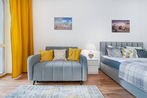 1 chambre, fer et planche à repasser, Wi-Fi gratuit, draps fournis
