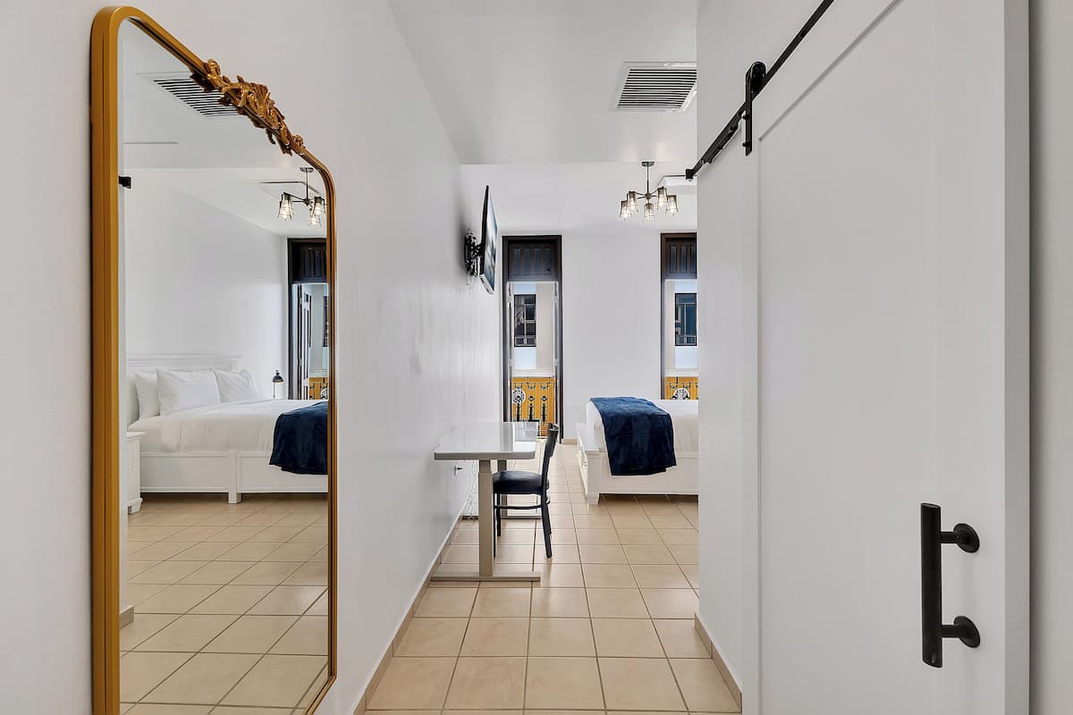 Klassieke suite, balkon, uitzicht op park | 1 slaapkamer, gratis wifi
