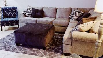 TV connectée, cheminée