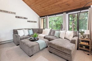 TV, DVD player, offices - Mountainside Retreat - Stunning Loon Views (Lincoln)