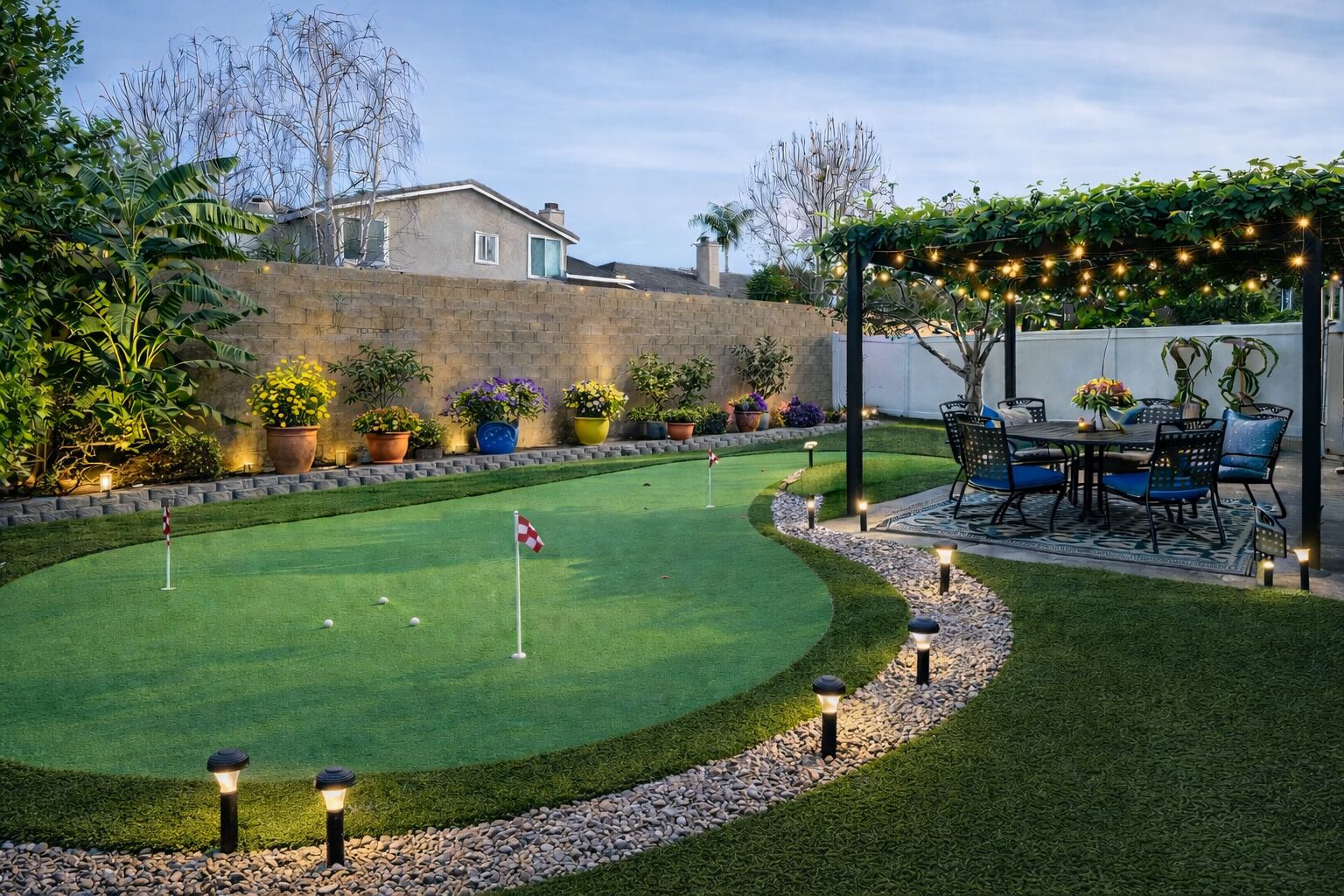 Outdoor dining